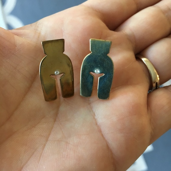 Ideal Women Stud Earrings ✨ Art on your Ears. - Picture 3 of 4